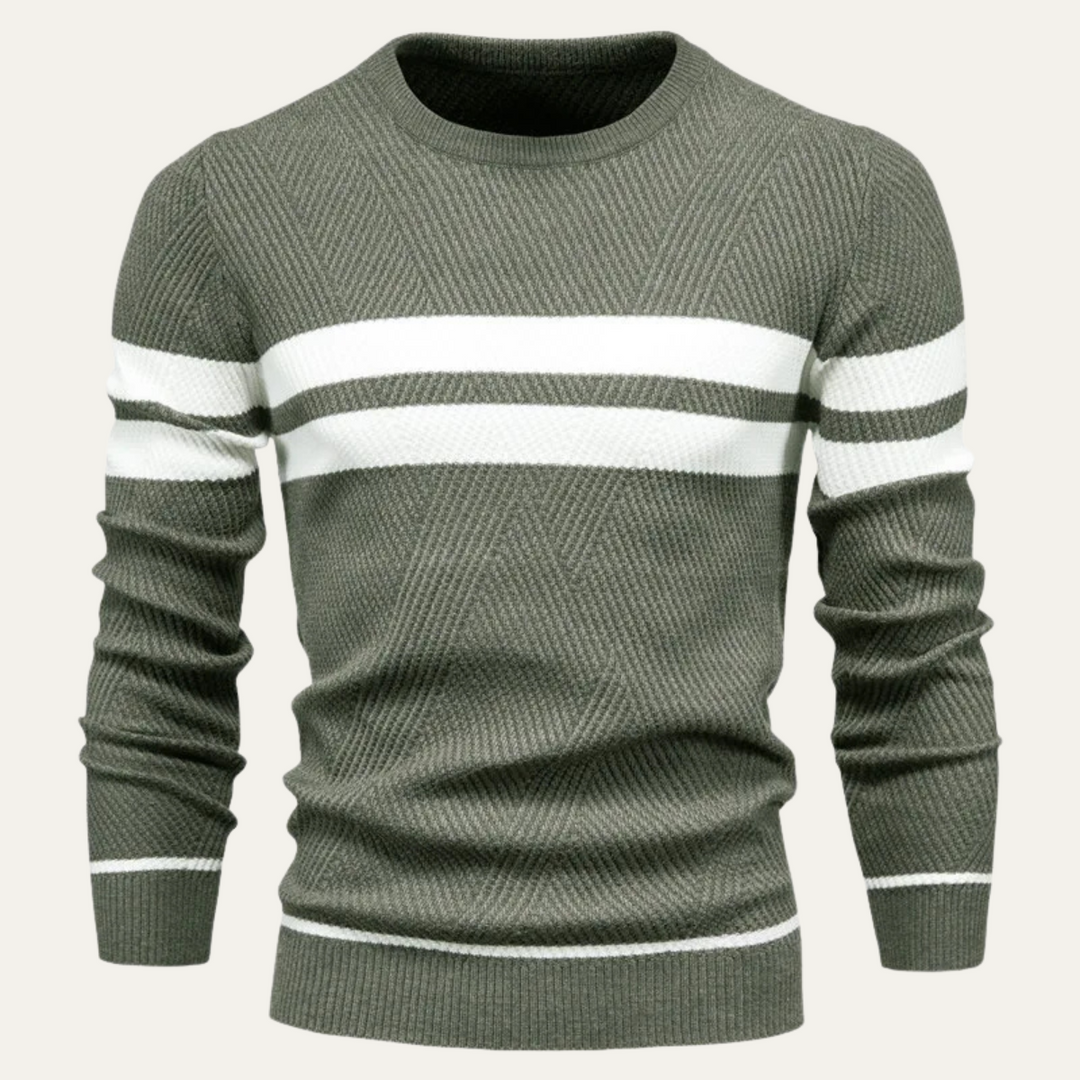 Mens Knit Pullover Sweater Crewneck Regular Fit