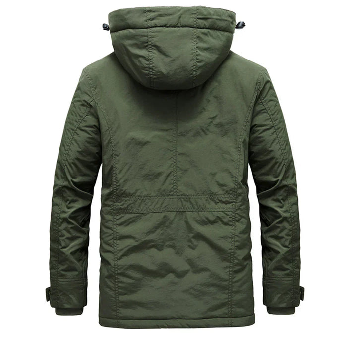 Mens Winter Coat with Hooded Design