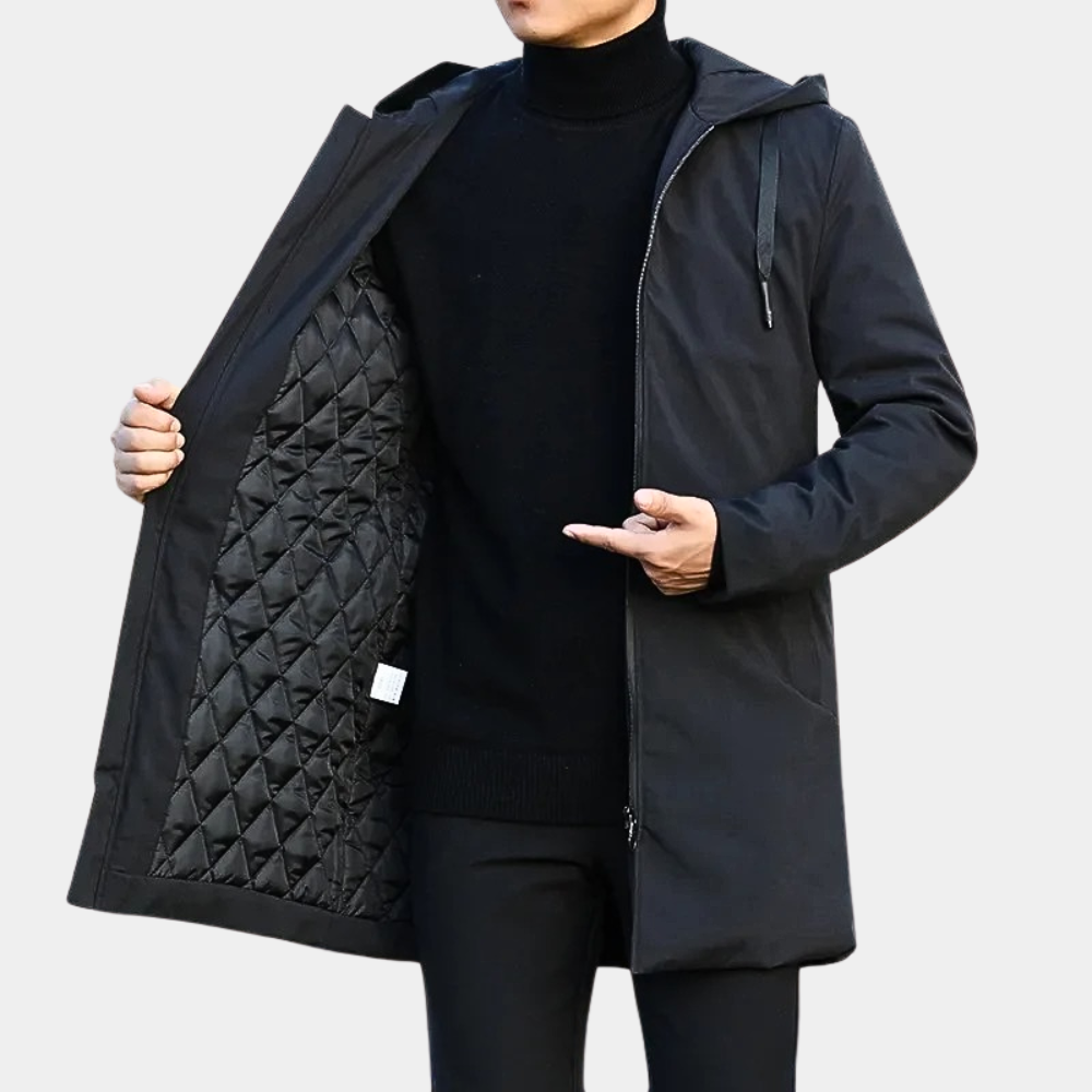 Mens Zip-Up Hoodie Comfortable Fit - BritishMode