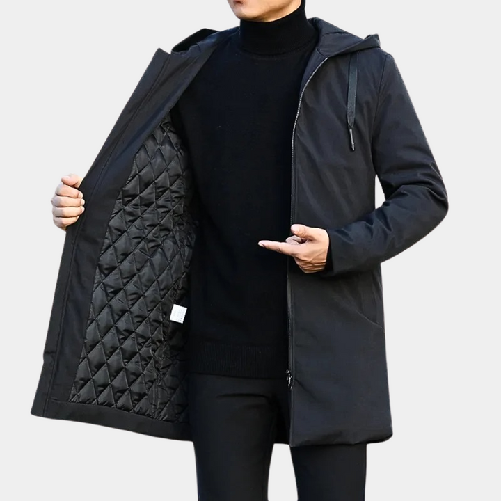 Mens Zip-Up Hoodie Comfortable Fit - BritishMode