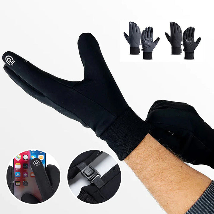 Unisex Winter Gloves with Touchscreen Grip
