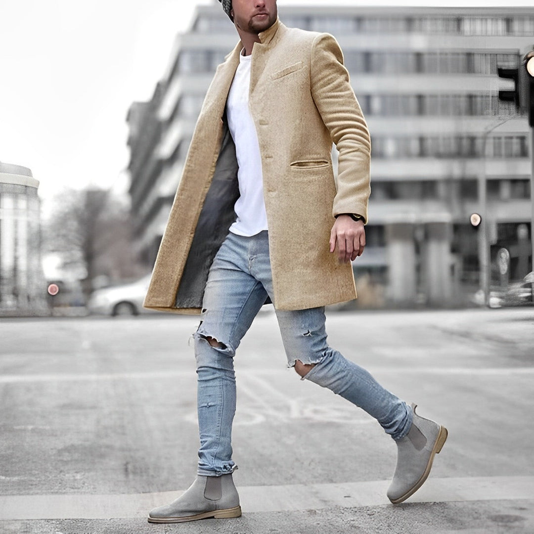 Mens Winter Coat Warm Classic Fit
