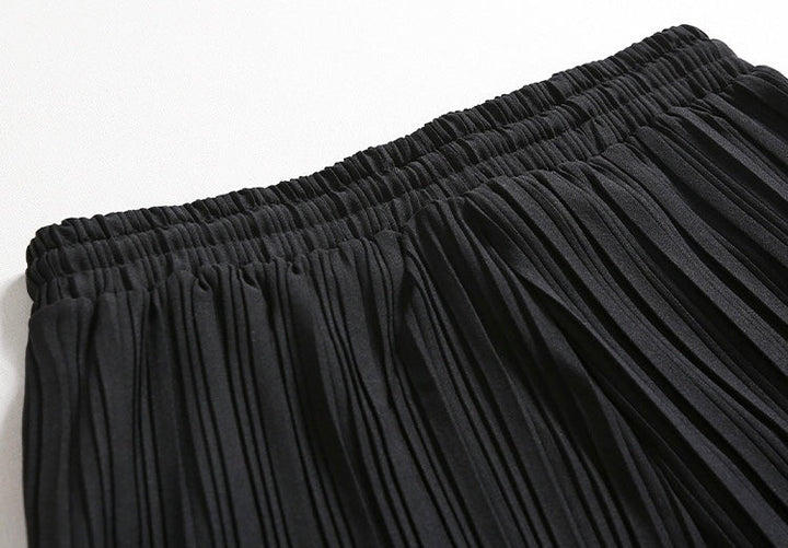 Mens Pleated Front Trousers Relaxed Fit Comfortable