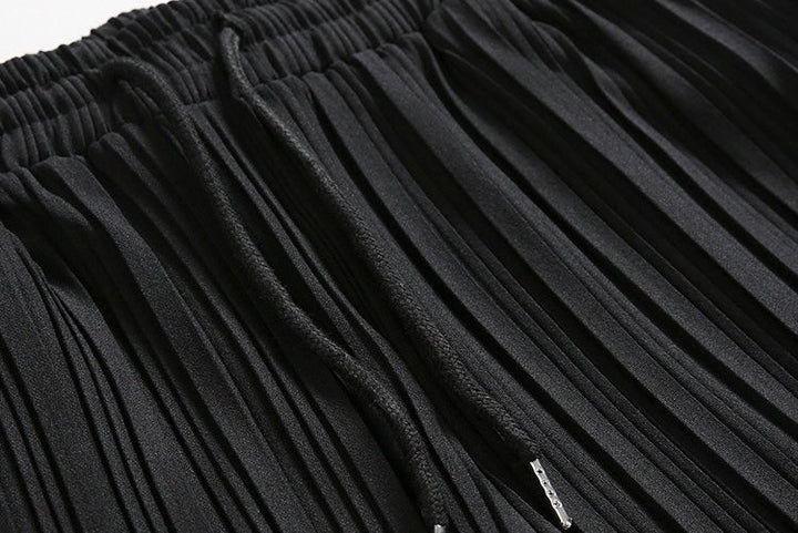 Mens Pleated Front Trousers Relaxed Fit Comfortable