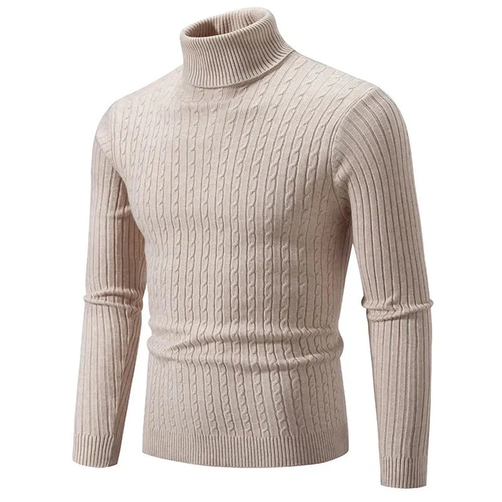 Womens Turtleneck Fine Knit Blend Warm Retaining Collar - BritishMode