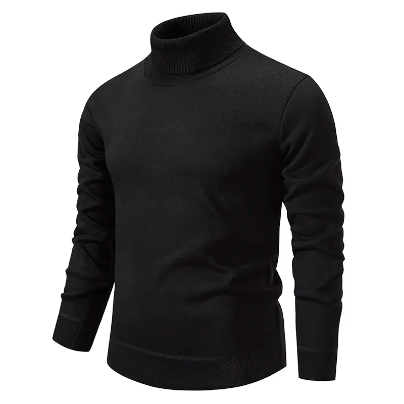 Womens Turtleneck Sweater High Neck Stretch Fit