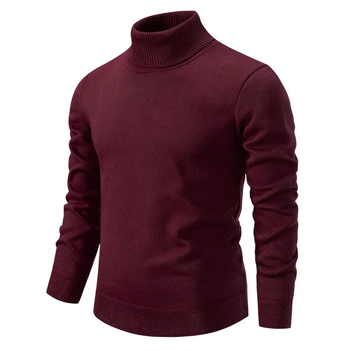 Womens Turtleneck Sweater High Neck Stretch Fit