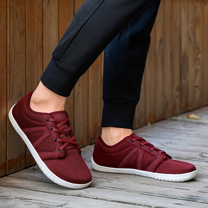 Mens Lightweight Sneakers Mesh Upper Comfortable Fit