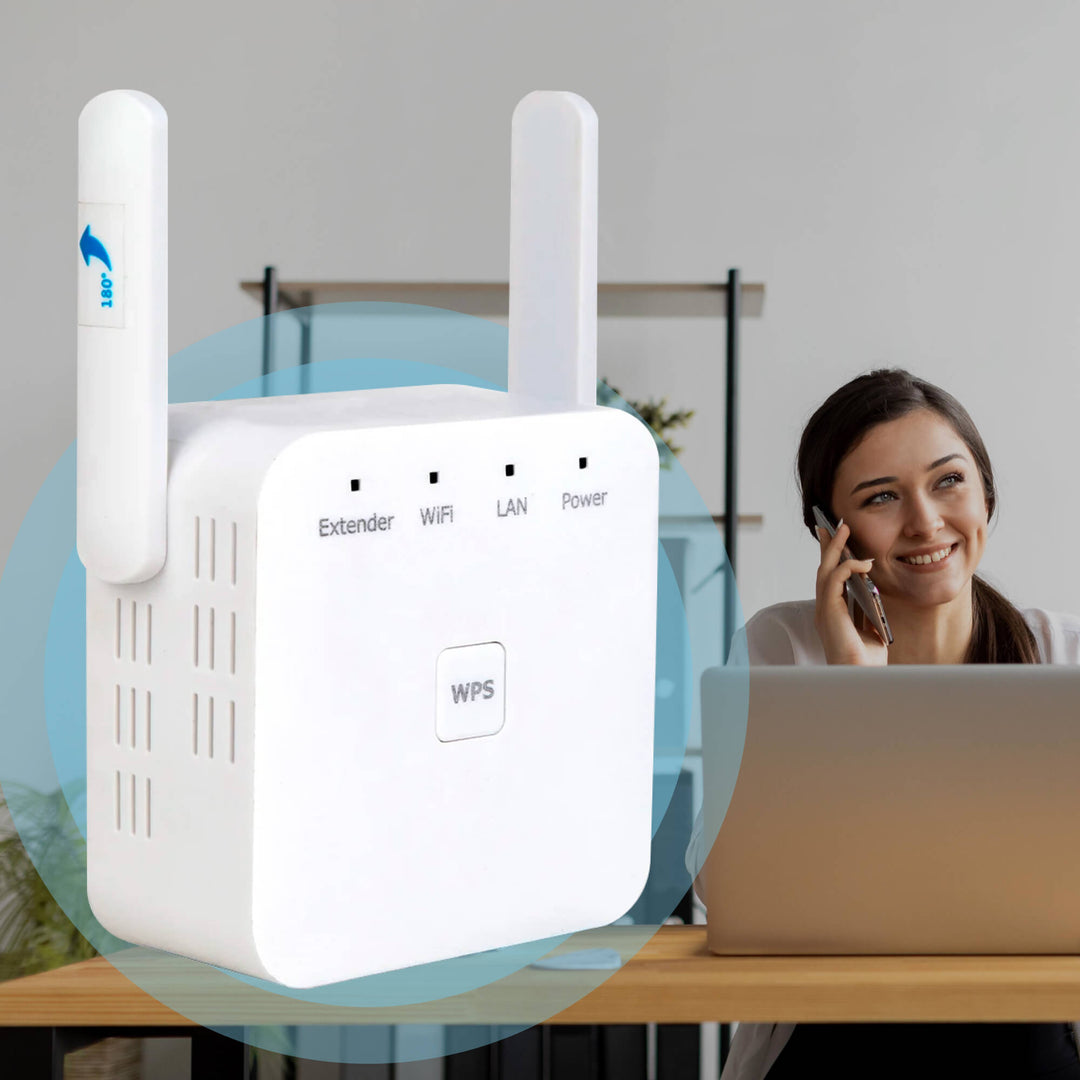 Dual Band WiFi Booster Wireless Network Range Extender - BritishMode