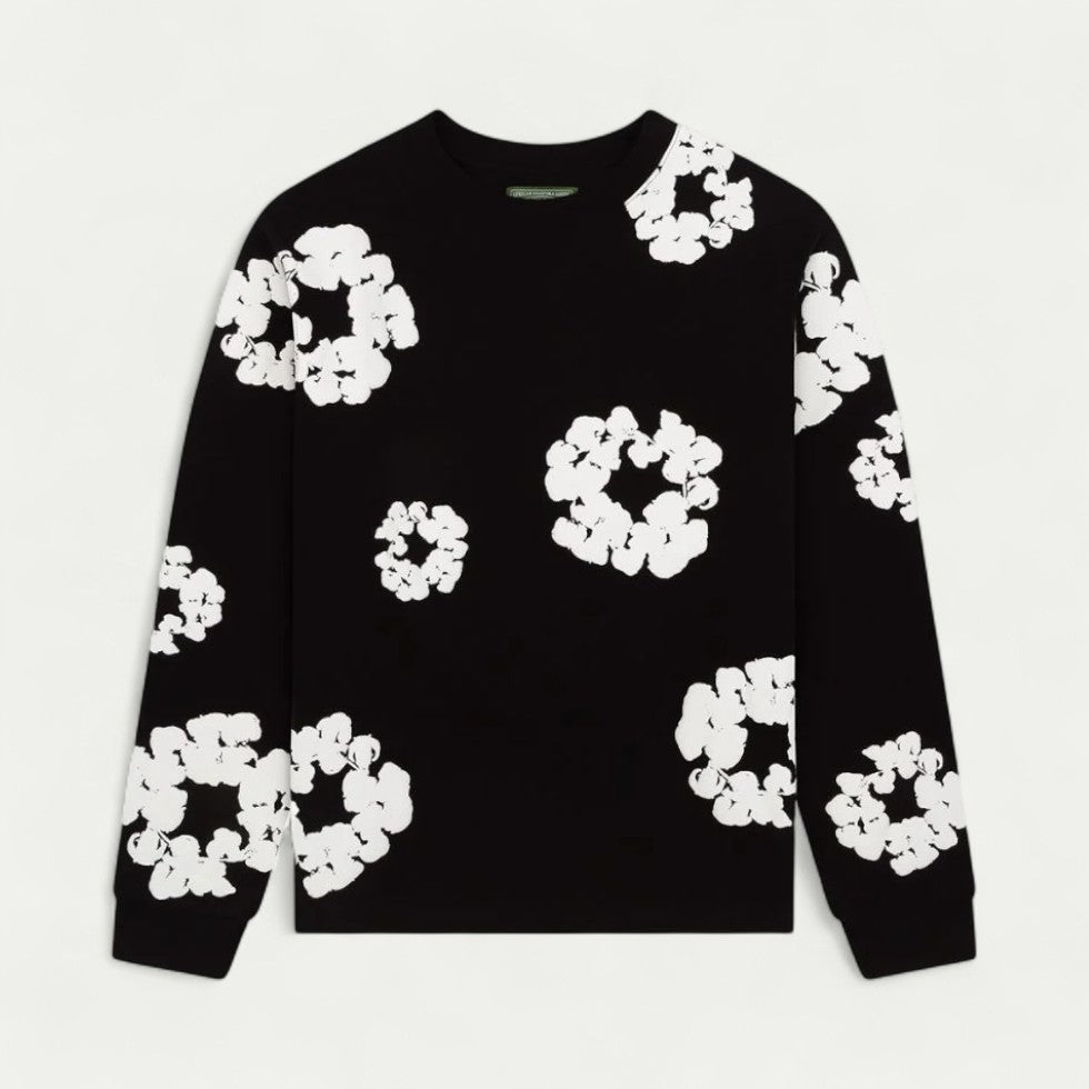 Womens Sweatshirt Graphic Print Relaxed Fit - BritishMode