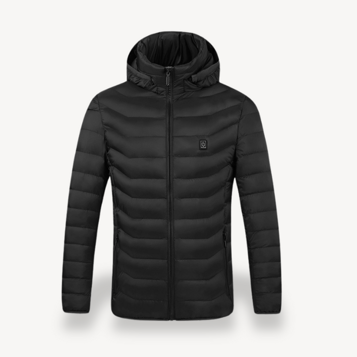 Unisex Heated Jacket with Hooded Design - BritishMode