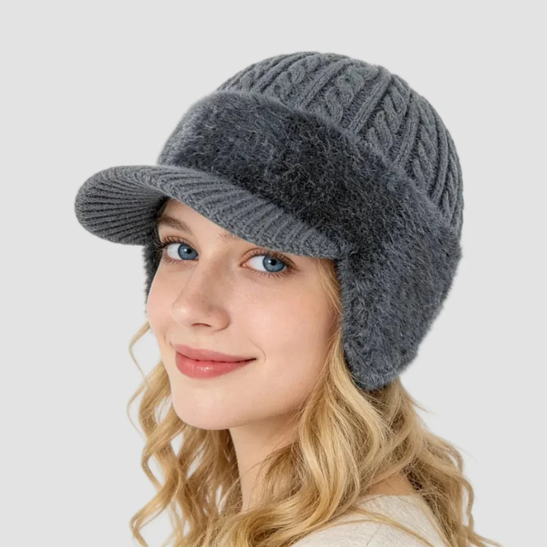 Unisex Winter Beanie Hat Warm Fuzzy Knit