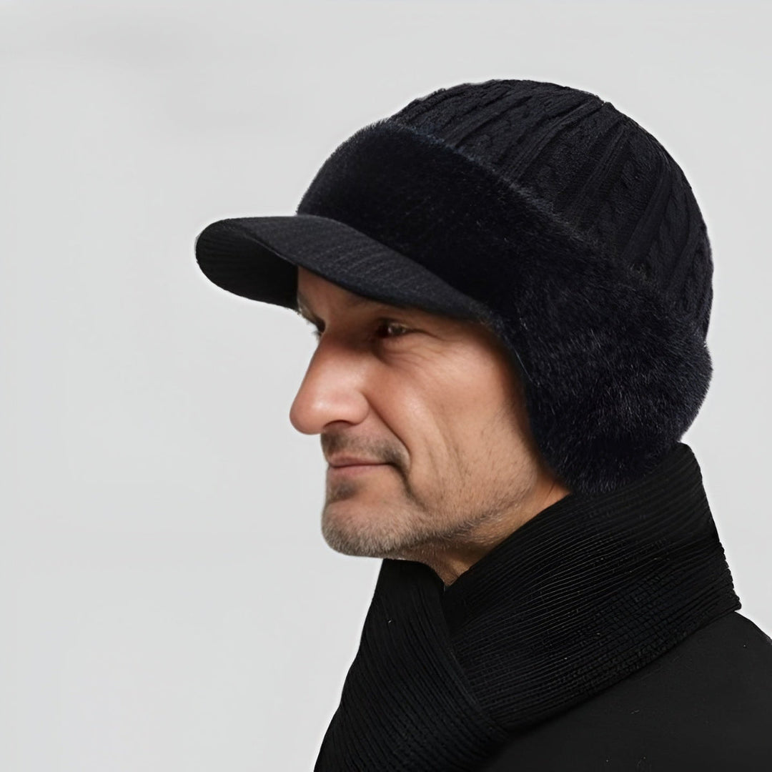 Unisex Winter Beanie Hat Warm Fuzzy Knit
