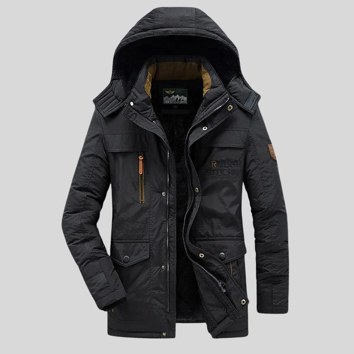 Mens Parka Insulated Warm Fit - BritishMode