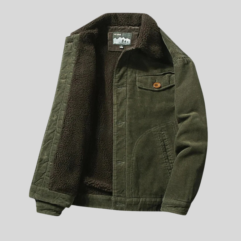 Mens Winter Jacket Insulated Warm Fit
