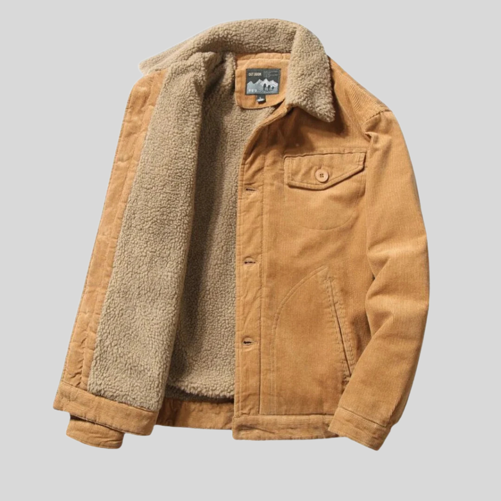 Mens Winter Jacket Insulated Warm Fit