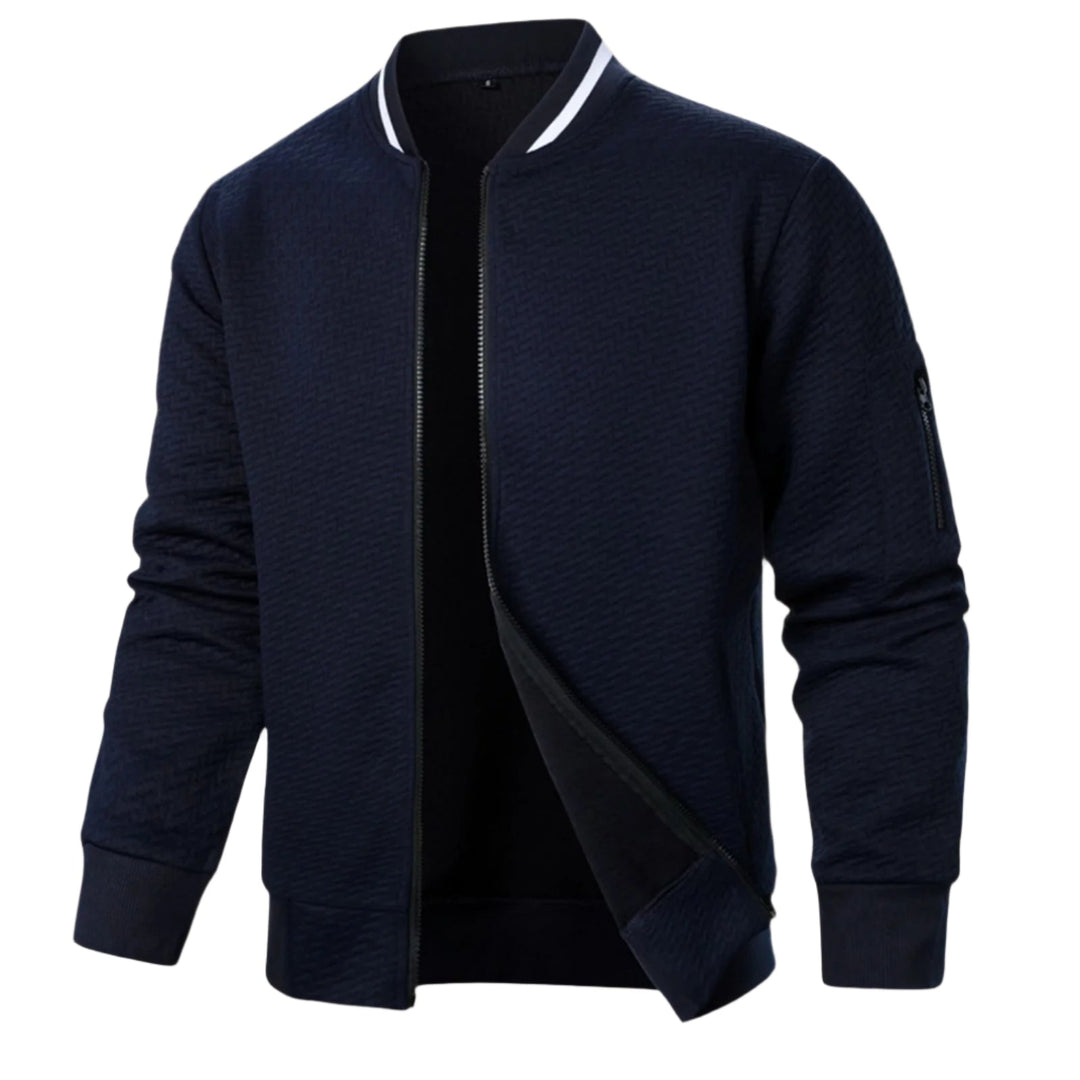 Womens Zip-Up Cardigan Knit Elegant Fit