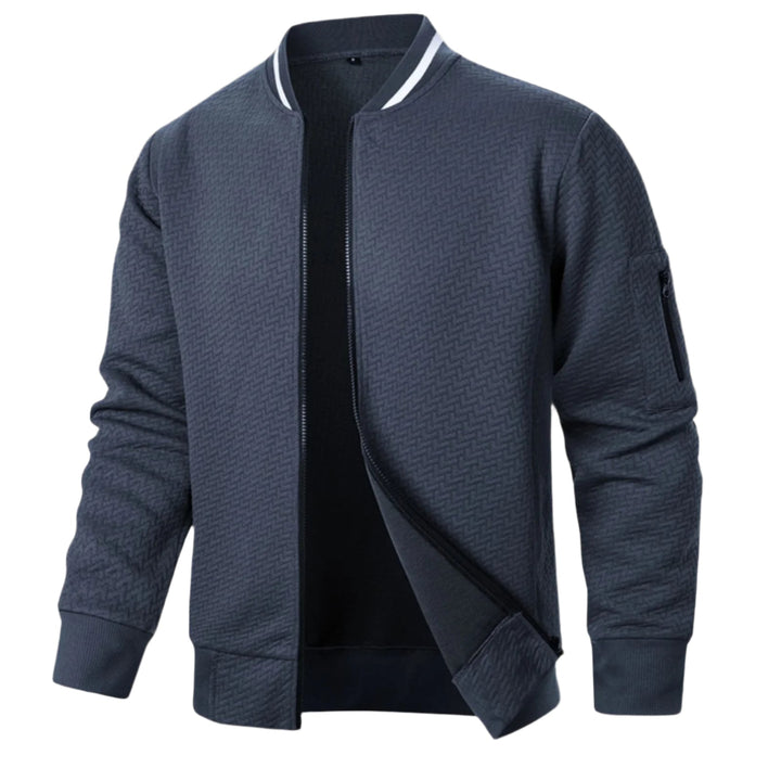 Womens Zip-Up Cardigan Knit Elegant Fit