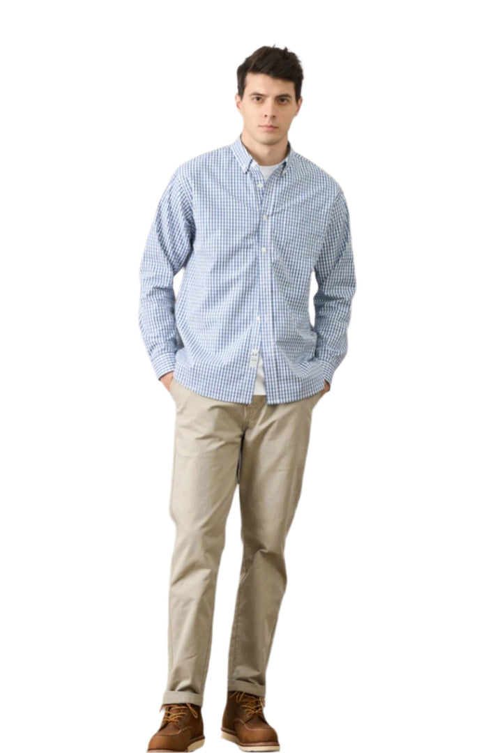 Mens Chino Trousers Elegant Slim Fit