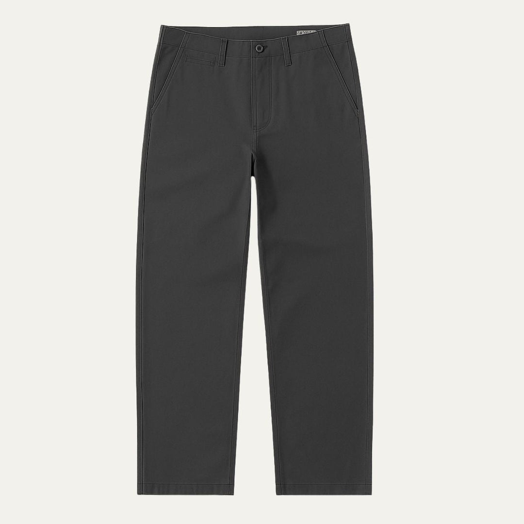 Mens Chino Trousers Elegant Slim Fit