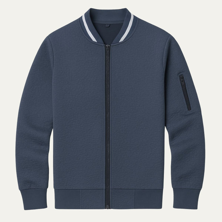 Womens Zip-Up Cardigan Knit Elegant Fit