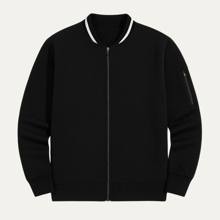 Womens Zip-Up Cardigan Knit Elegant Fit