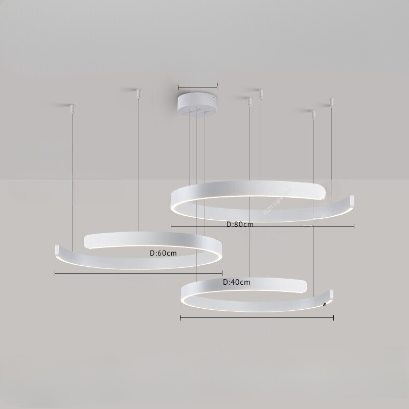 Round LED Ceiling Fixture Bright