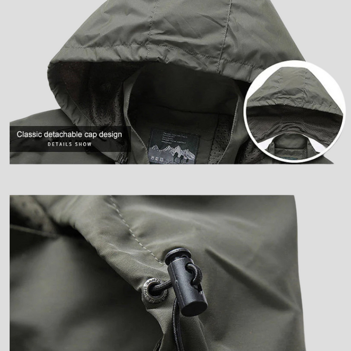 Mens Softshell Jacket Outdoor Features Winter Style