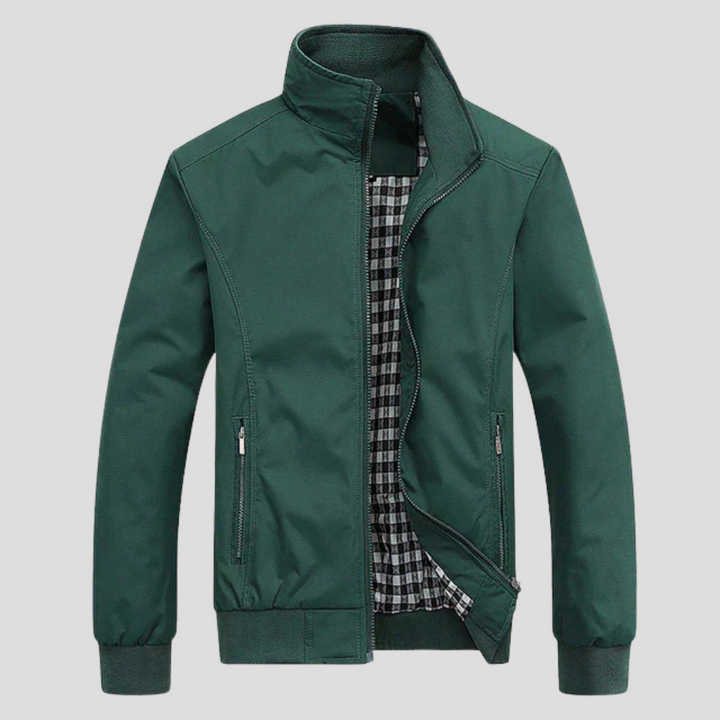 Mens Jacket Wind-Resistant Lightweight Fit
