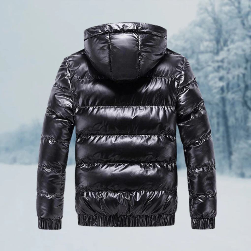 Mens Winter Jacket Weather-Resistant Insulated Fit