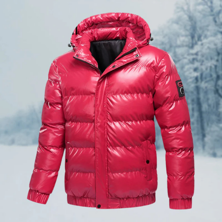 Mens Winter Jacket Weather-Resistant Insulated Fit
