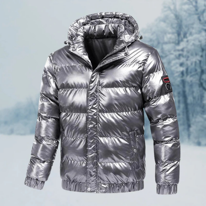 Mens Winter Jacket Weather-Resistant Insulated Fit