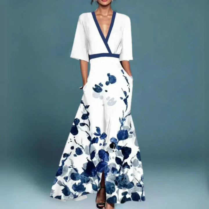 Womens Summer Dress Floral Print Lightweight Fit