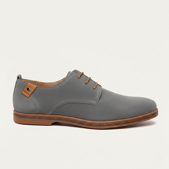 Mens Derby Shoes Suede Classic Style