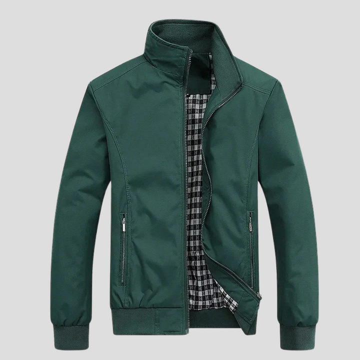 Mens Summer Jacket Wind-Resistant Lightweight Fit - BritishMode
