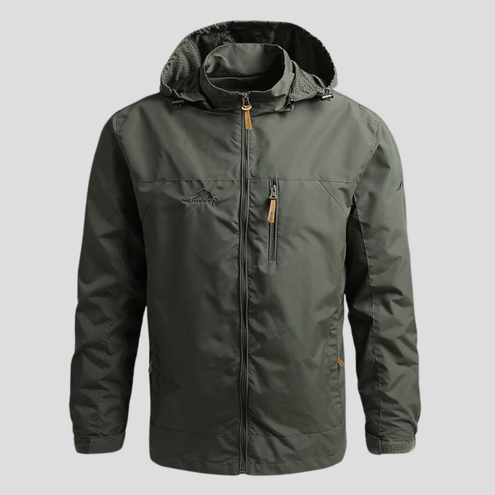 Mens Softshell Jacket Outdoor Features Winter Style