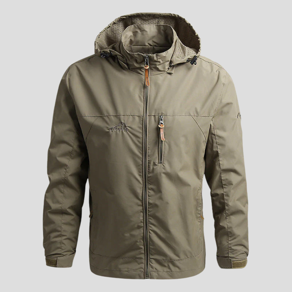 Mens Softshell Jacket Outdoor Features Winter Style