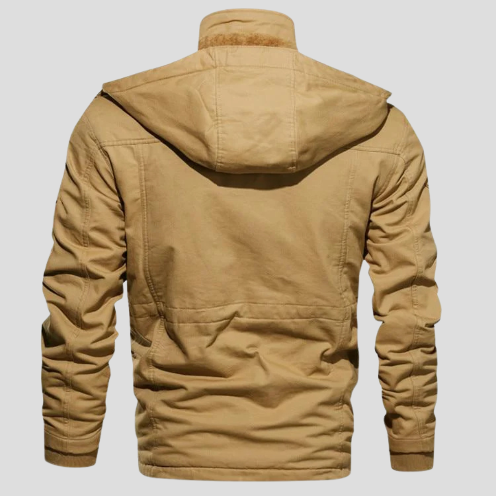 Mens Jacket Durable Insulated Windproof Fit