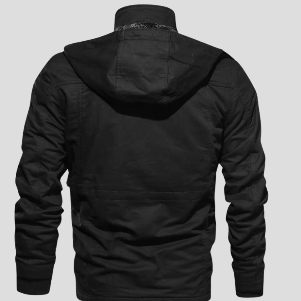 Mens Jacket Durable Insulated Windproof Fit