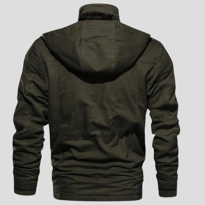 Mens Jacket Durable Insulated Windproof Fit