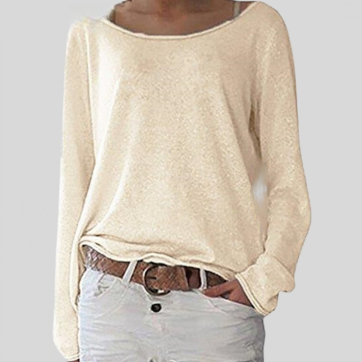 Womens Pullover Sweater Breathable Comfortable Fit