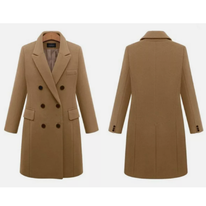 Womens Wool Winter Coat Classic Fit