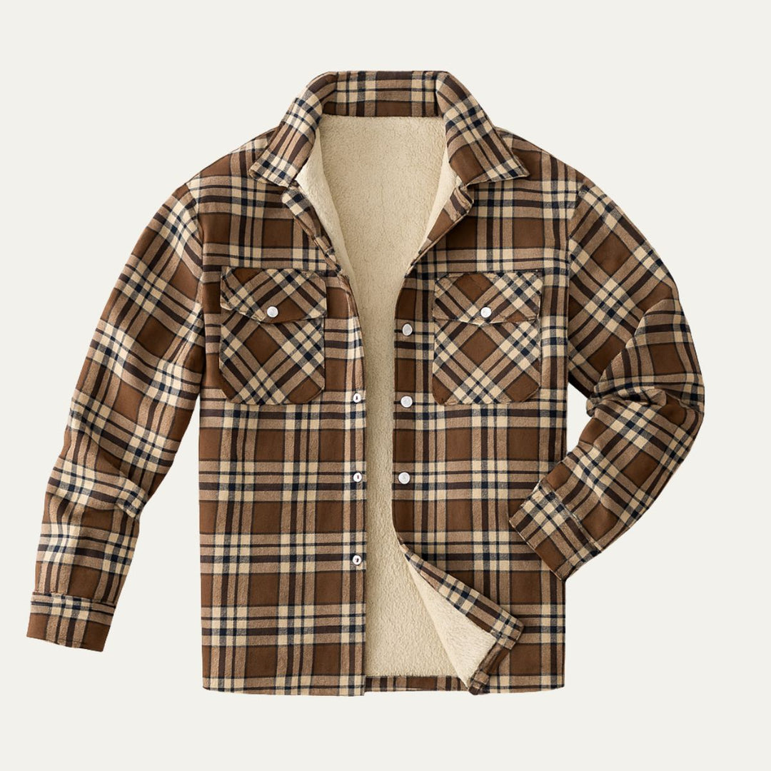 Mens Outdoor Jacket Fleece Lined Regular Fit - BritishMode