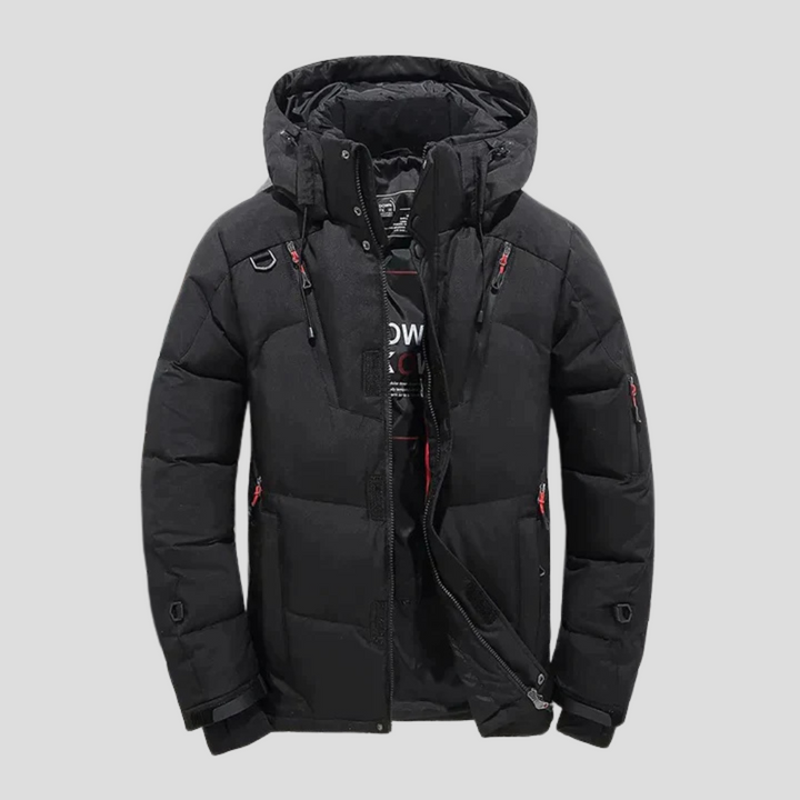 Mens Down Jacket Insulated Lightweight Elegant Fit - BritishMode