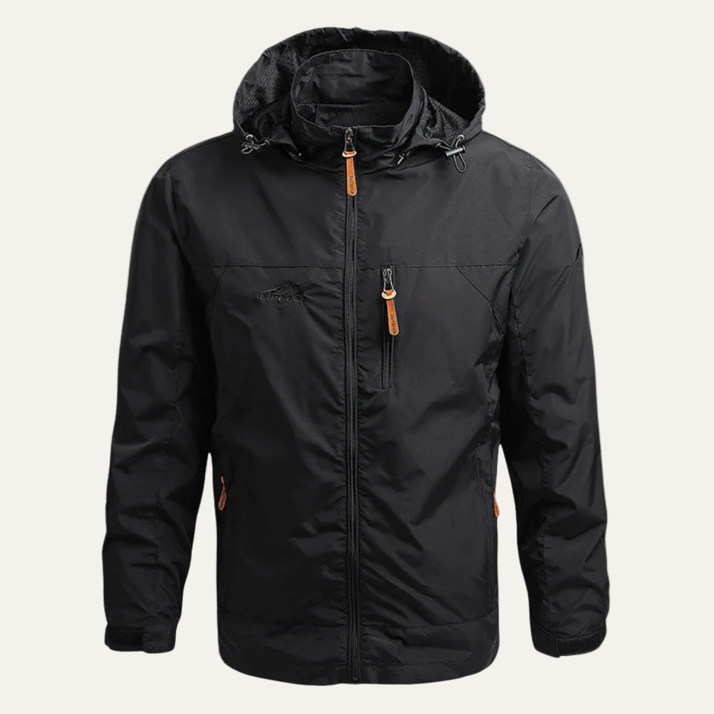 Mens Windbreaker Jacket Waterproof Casual Fit - BritishMode