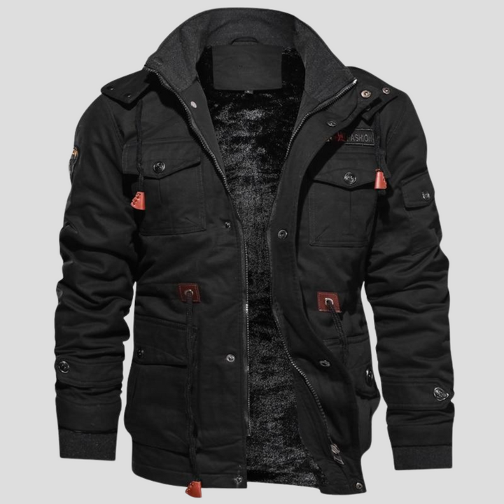 Mens Jacket Durable Insulated Windproof Fit - BritishMode