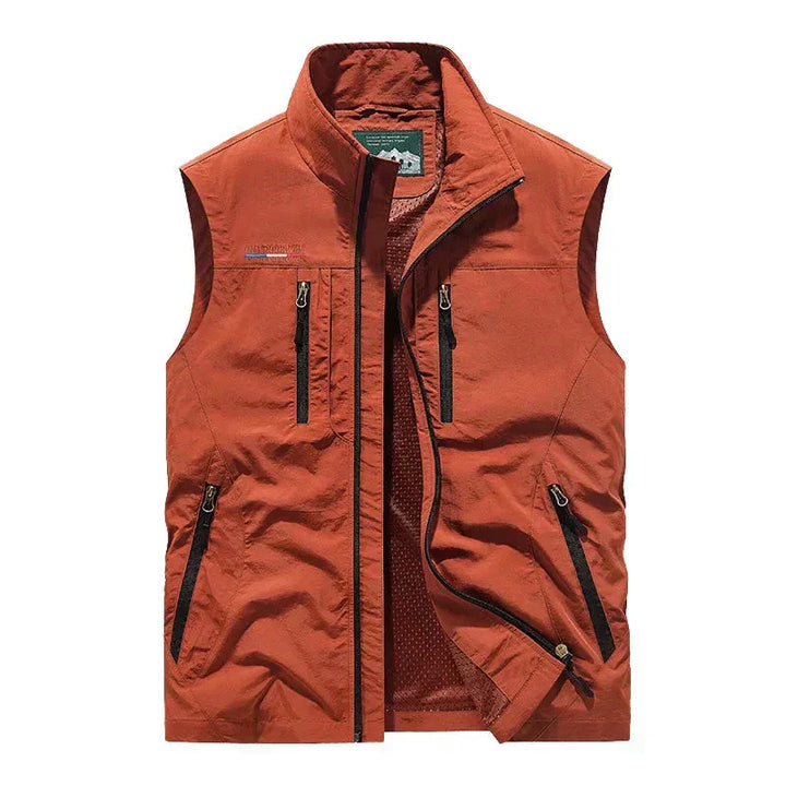 Mens Slim Fit Vest Water Resistant