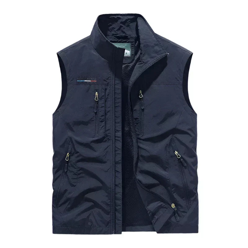 Mens Slim Fit Vest Water Resistant