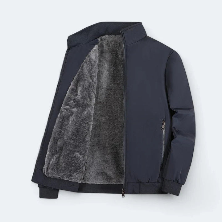 Womens Jacket with Zip Front Regular Fit - BritishMode
