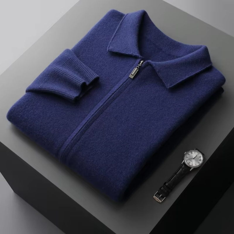 Mens Sweatshirt with Zipper Classic Fit